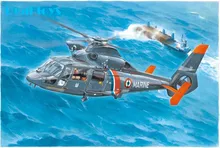 Trumpeter MODEL 05106 1 35 AS365N2 Dauphin 2 plastic model kit