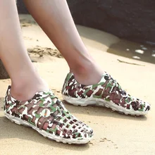 Оригинальные легкие Сабо Для мужчин пляжные шлепанцы летние сандалии отверстие Шлёпанцы шлепанцы Pantufas Chinelos сад ЕВА Aqua пляжная обувь