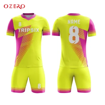 

new design vertical stripe full sublimation printing soccer jersey team jersey man sportswear