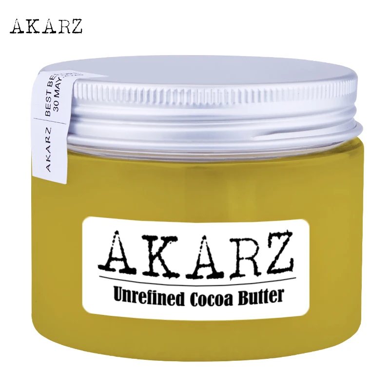 

AKARZ natural pure Unrefined Cocoa butter Cream high-quality Feet Skin care Remove Foot Dead Whitening Beauty Feet Care Cream