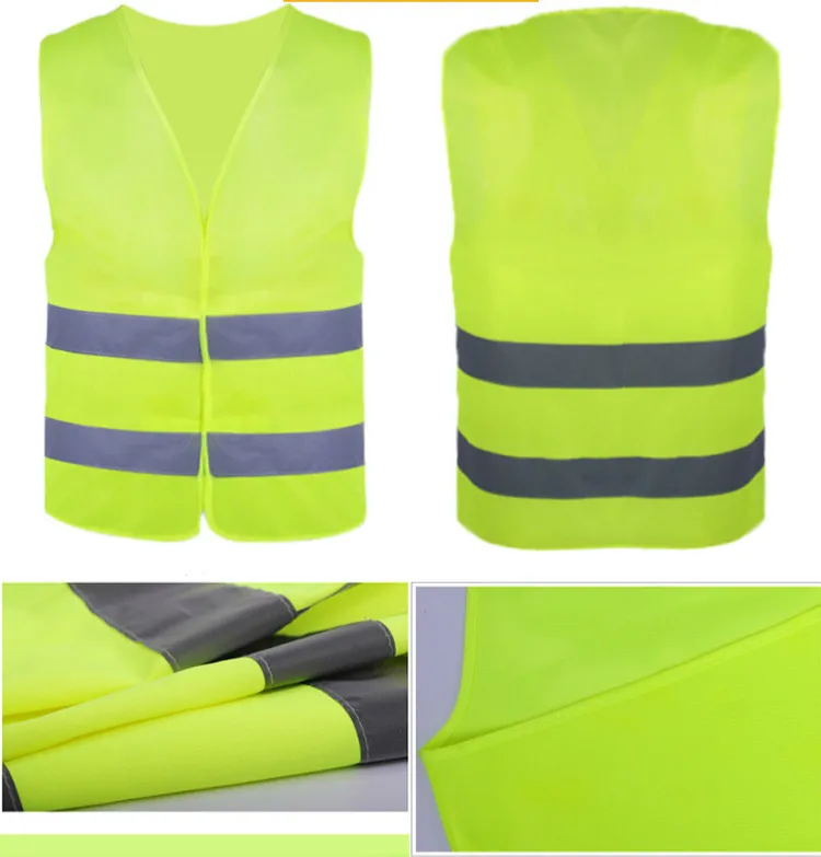 Рабочая форма светоотражающий жилет рабочая одежда обеспечивает высокую видимость день ночь бег Велоспорт Предупреждение Защитная