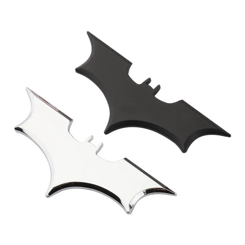

3d metal bat sticker car badge For outlander For land cruise rav4 suv spare tire wheel cover sticker 4 motion body emblem