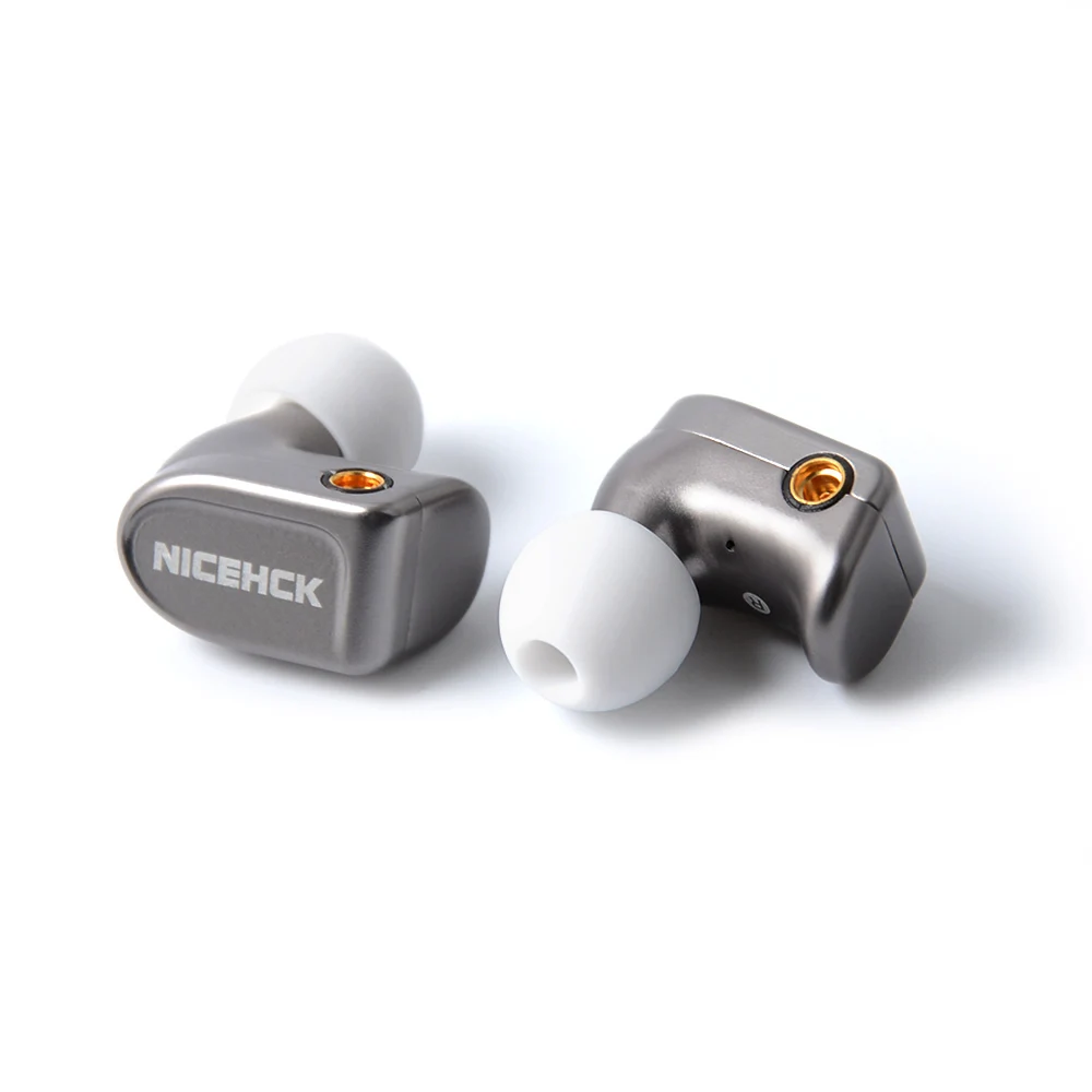 

NICEHCK N3 In Ear Earphone Piezoelectric Ceramics Carbon Nanotube Hybrid 3Unit MMCX Detachable HIFI Metal Headset Optional Match