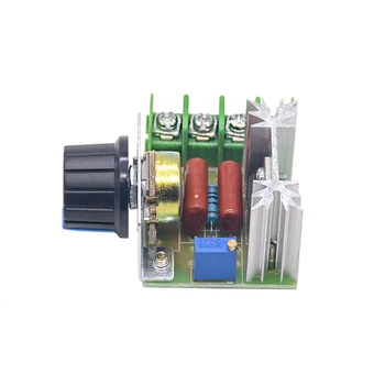 

AC 220V 2000W SCR Voltage Regulator Dimming Dimmers Motor Speed Controller Thermostat Electronic Voltage Regulator Module