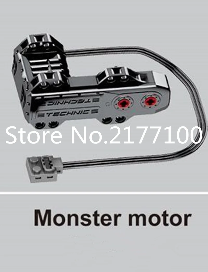 

New Power Functions Series the monster Motor model Building Blocks Compatible 88003 Classic Technic Toys for children
