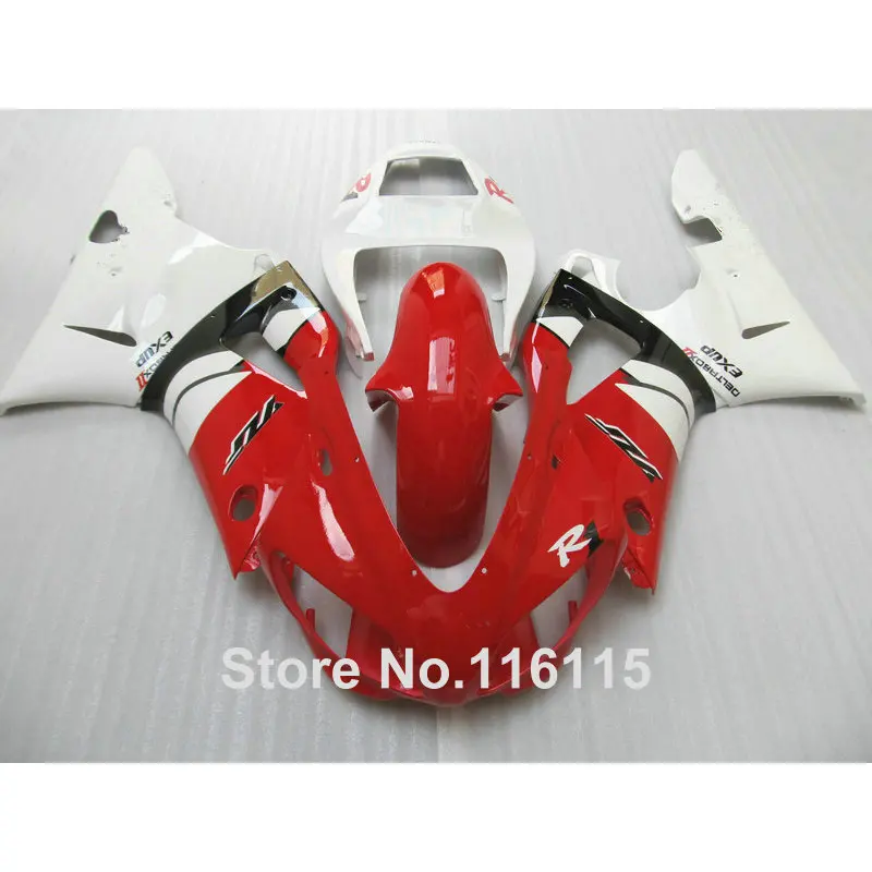Инжекционного метода литья 100% Новый обтекатель комплект подходит для YAMAHA R1 1998 1999