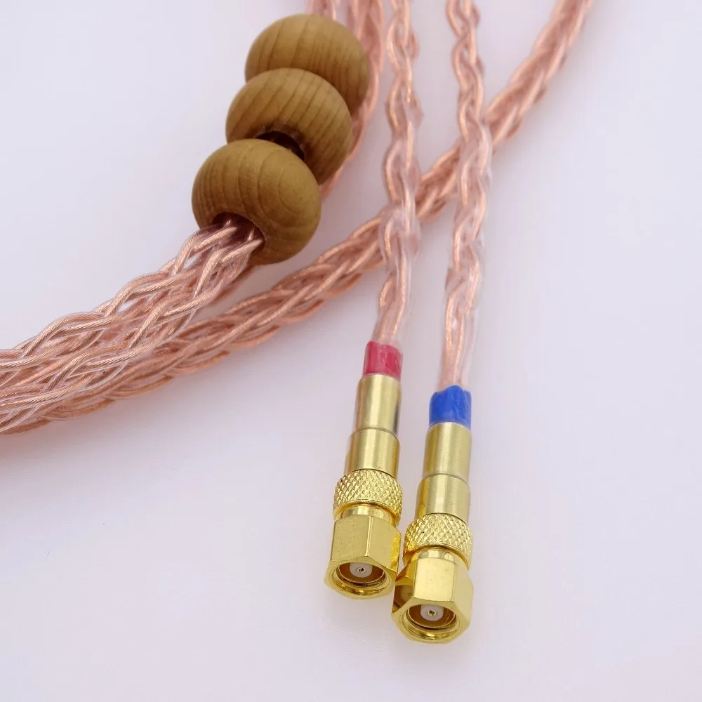 Кабель Hi end для наушников 1 2 м Fi 8 ядер 5n Pcocc медный обновленный Hifiman He 5 6 400 500