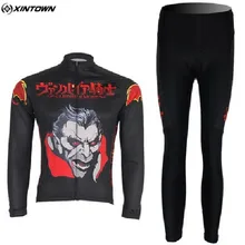 XINTOWN, Мужская велосипедная Джерси, комплект одежды с шортами-нагрудниками, длинная велосипедная Джерси, 3D Подкладка, велосипедная Джерси, комплекты одежды, спортивная одежда для улицы