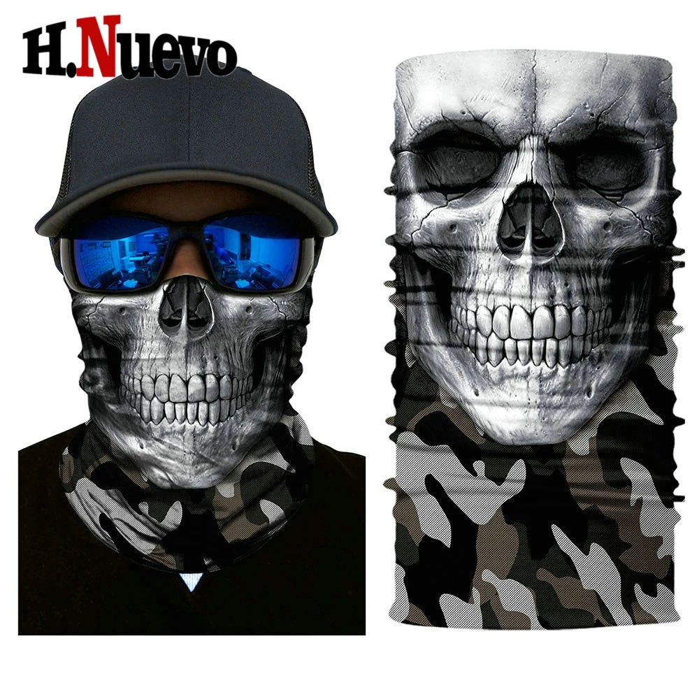 HR040402 for motorcycle skull face mask balaclava winter biker masque bandana