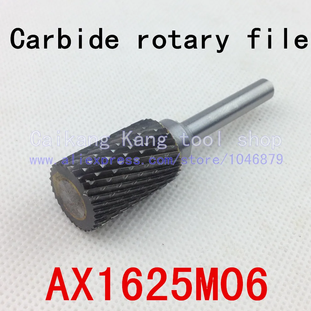 

Head 16mm,carbide rotary burrs, rotary burrs, deburring with rasp, carbide burrs, carbide grinding. AX1625M06