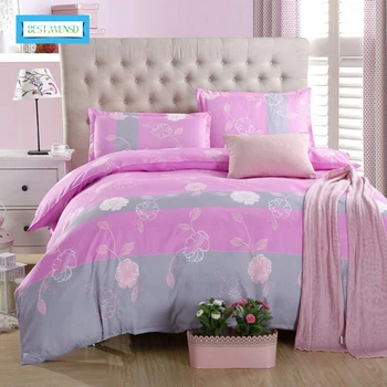 

BEST.WENSD Home Textile Fashion Winter 4 Pcs Bedding Sets Luxury Include Duvet Cover & Bed Sheet & Pillowcase Housse De Couette