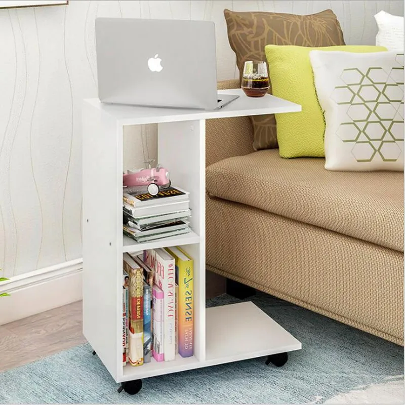Двойной журнальный столик с роликом individuales de mesa боковые столы мебель для дома