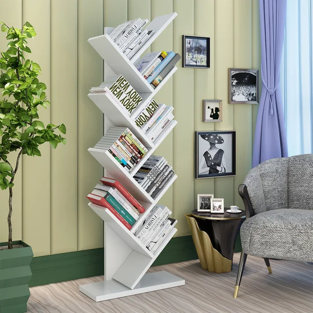Modern Creative Bookshelf Office Floor Bookshelf Children S