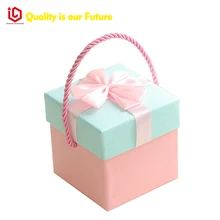 Custom big jewelry packaging tin box with window jewelry tin packaging box / chinese tea set gift box / big round gift box