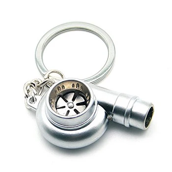 

Turbocharger Keyring with rotating paddle wheel Key chain (size 4.2 * 1.7 * 2.8cm)