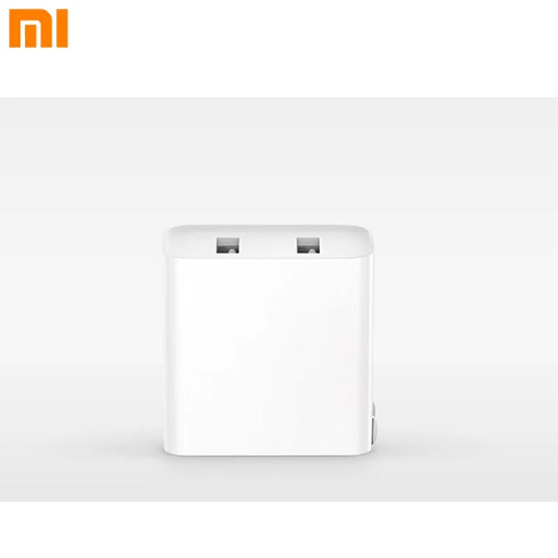 

Xiaomi USB Charger (2 Port) Fast Charge QC3.0 Multiple Protection for Xiaomi Iphone Power Adapter Charging Head