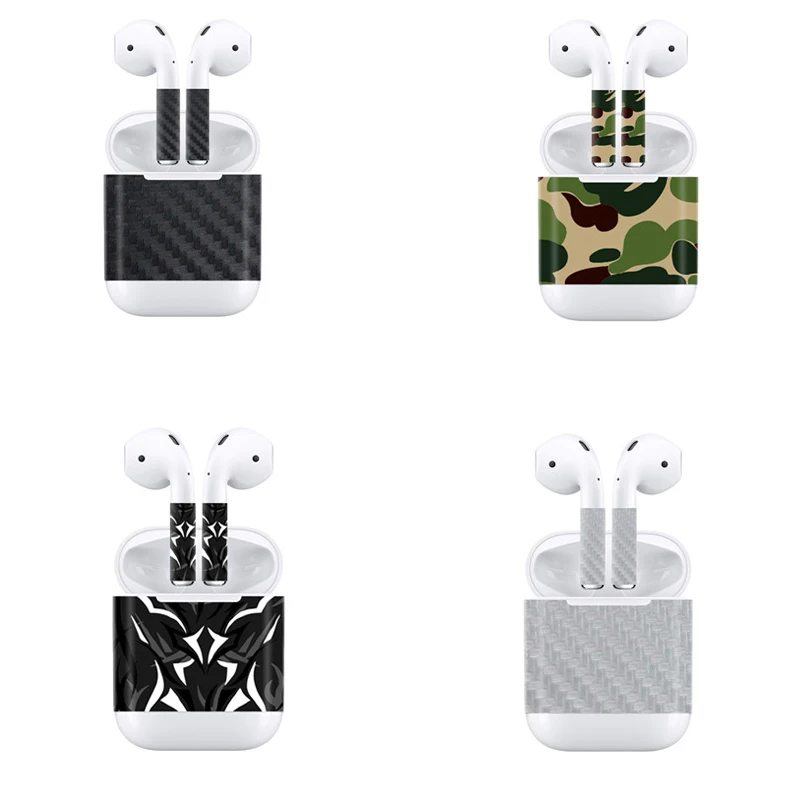 

Free Drop Shipping Protective Skin Cover for Apple Airpods Skin Sticker DIY Decoration