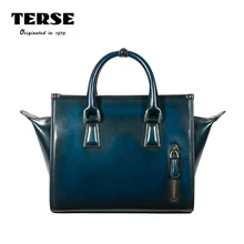 Terse_new выпуска Женские сумки ручной работы Пояса из натуральной кожи сумки красные, синие Цвет клатч сумка Офисные женские туфли пользовательские Услуги ts8515