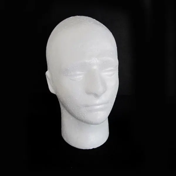 Модель головы манекена головы для волос Мужская мода тренировка головы пенопласт манекен белый манекен мужской головы модель Дисплей салон