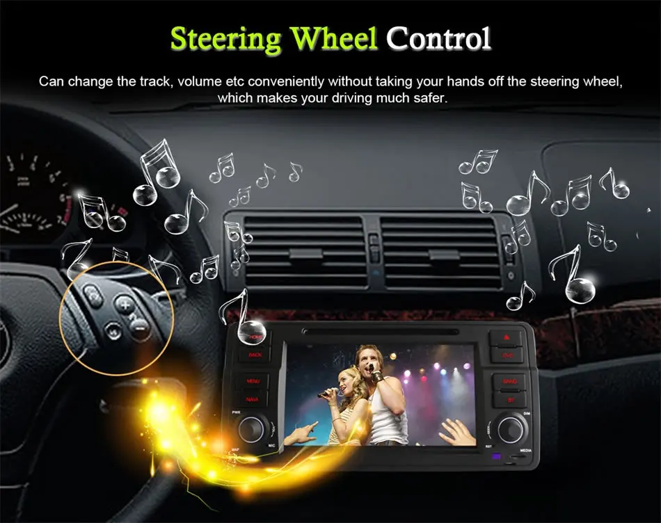 Cheap Ownice C500 Android 6.0 Octa 8 Core for bmw E46 M3 car dvd gps navi wifi 4G BT Radio RDS 2GB RAM 32GB ROM support DAB+ TPMS 12