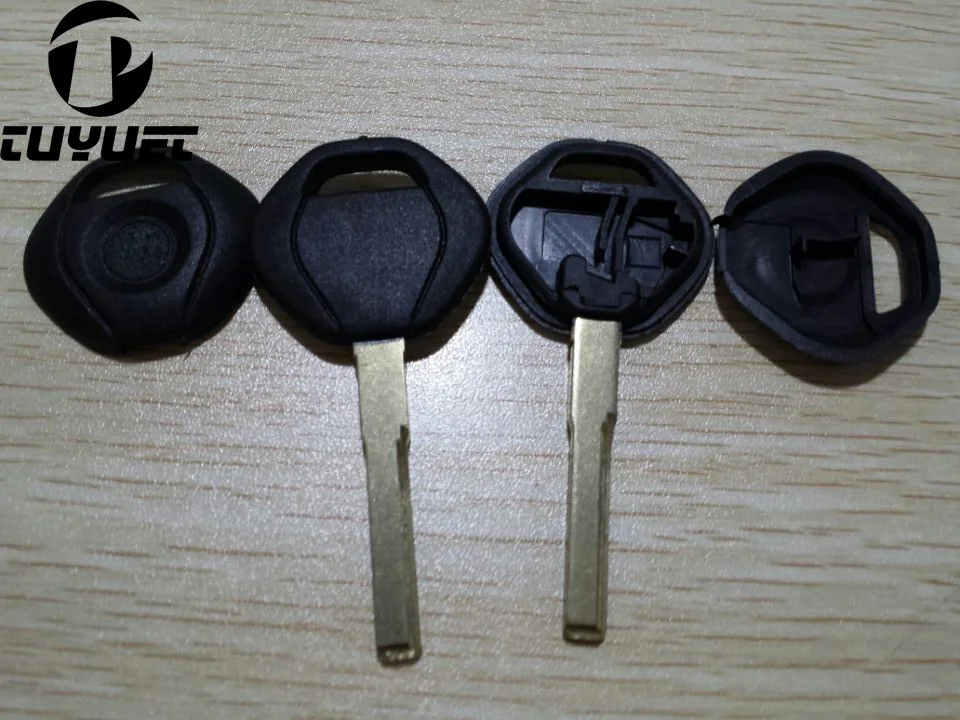 10PCS Blank Car Key Shell For Benz ML350ML320 S350S320 Transponder key shell HU64 Blade with Sticker