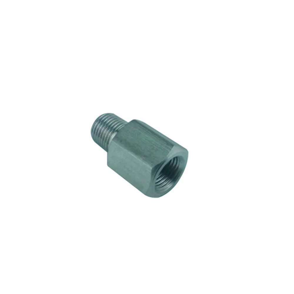 

Pack of 2 Stainless Steel 304 Barstock Pipe Fitting Adapter 1/4" Male BSPT * 1/4" Female BSPP