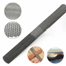 4 in 1 Carbon Steel Rasp File Carpentry Woodworking Wood Carving Hand Tool 200mm