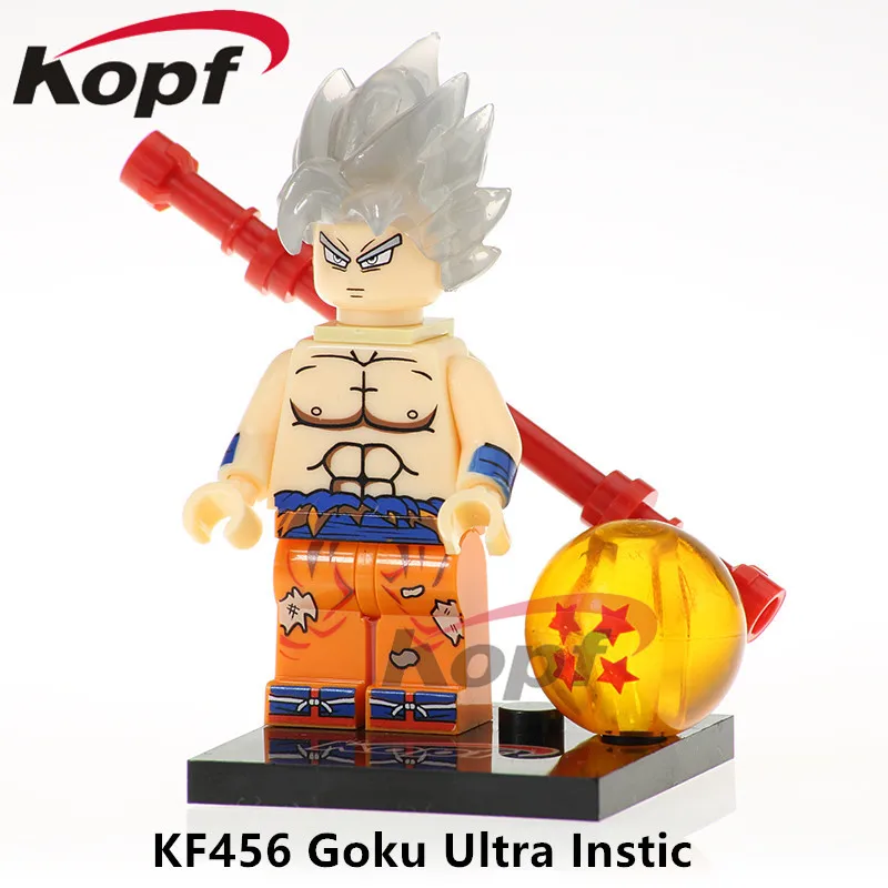Одна Dragon Ball Z фигурки г-н Попо Вегета ГОКу Ssj4 Future trunks Супер Герои строительные блоки детские подарочные игрушки KF2026 - Цвет: KF456 Without Box