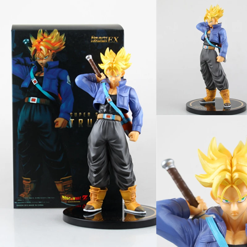24 см аниме фигурки драконий жемчуг F.ZERO экс Супер SAIYAN воины ствол золотые волосы