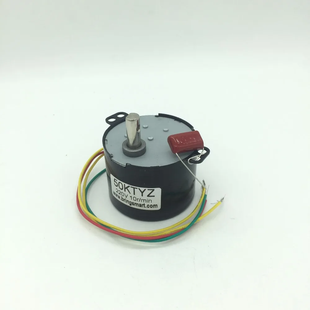 

50KTYZ 220V AC Permanent Magnet Synchronous Motors, Reversible Synchronous Motor,Gear Motor 220v With Low RPM AC Motor 6-10W