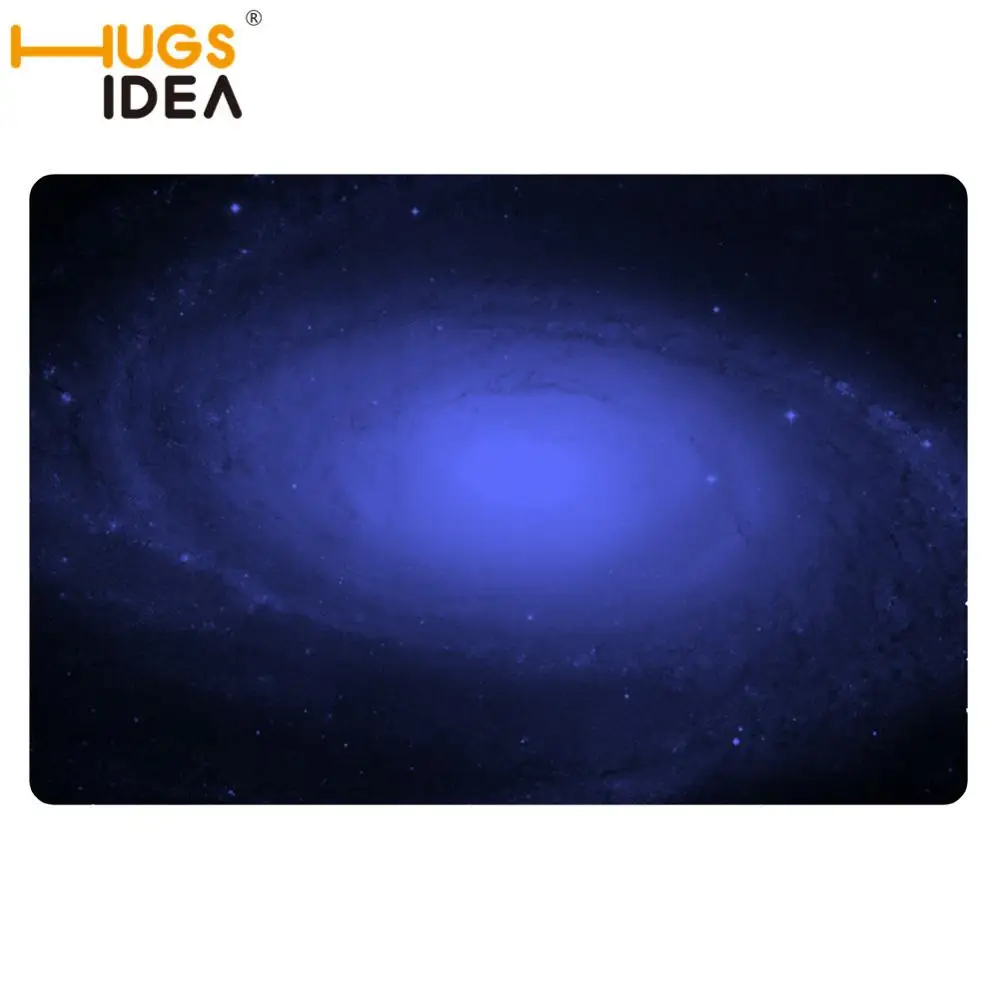 L166U HUGSIDEA Galaxy Star коврики с принтом для гостиной прихожей резиновый дверной коврик на заказ коврик коврики детская комната Домашний декор - Цвет: L166U