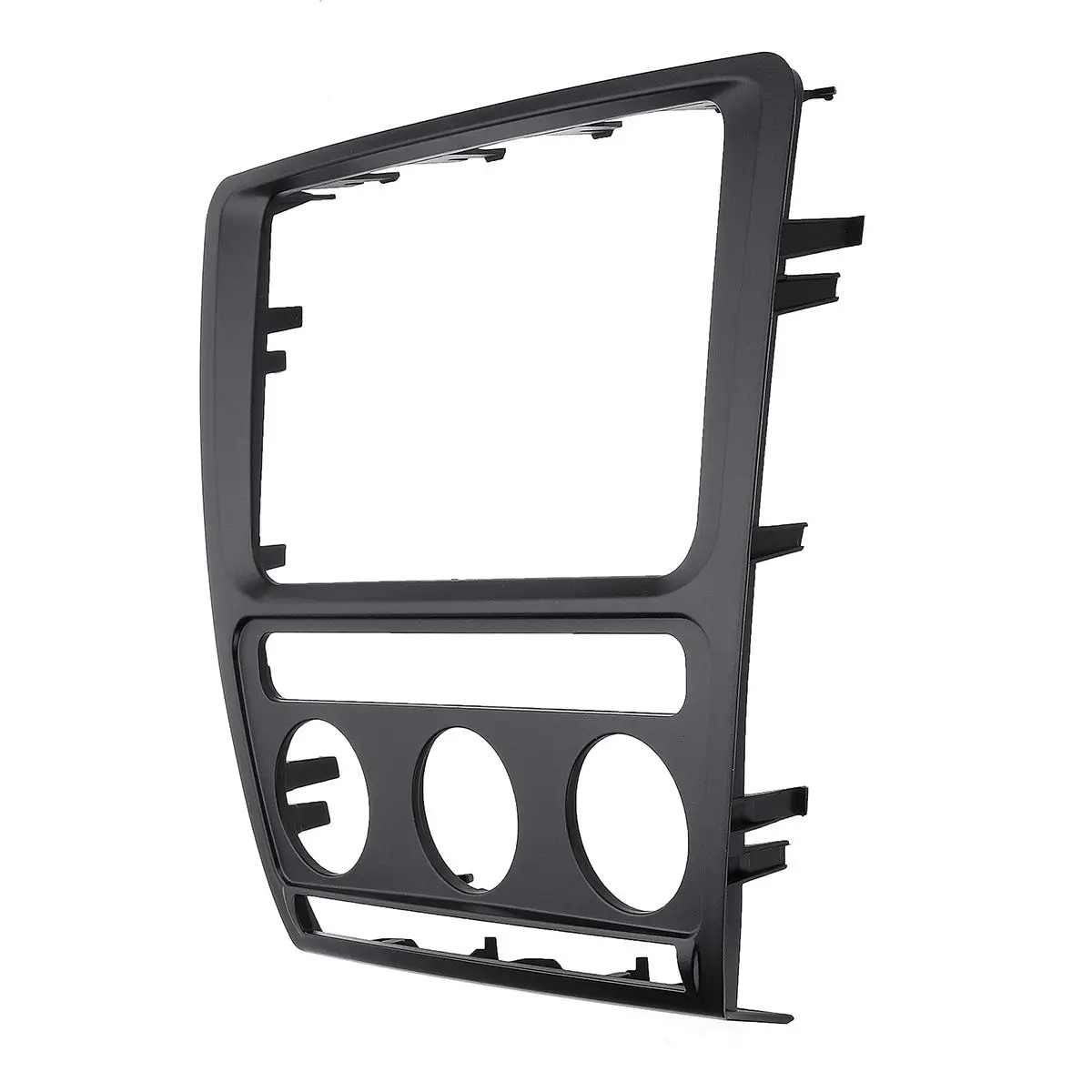 Радио панель приборная панель пластина рамка для Skoda Octavia(Automatic Aircon) 2004-2010 автомобиля стерео переоборудование рамка Переходная отделка