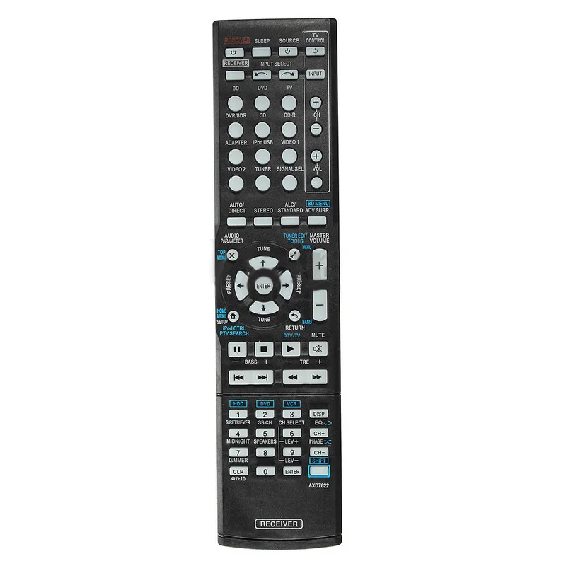 

1pc Remote Control Plastic High Quality Remote Controller Suitable For Pioneer VSX-521/AXD7660/VSX-422-K/AXD7662 AV Receiver