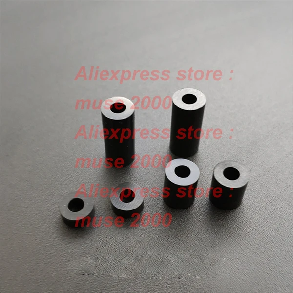 

M4 height 2-10 mm Dia * heigh ABS plastic Spacer PCB board suport spacer hollow electronic Support isolation standoff washer
