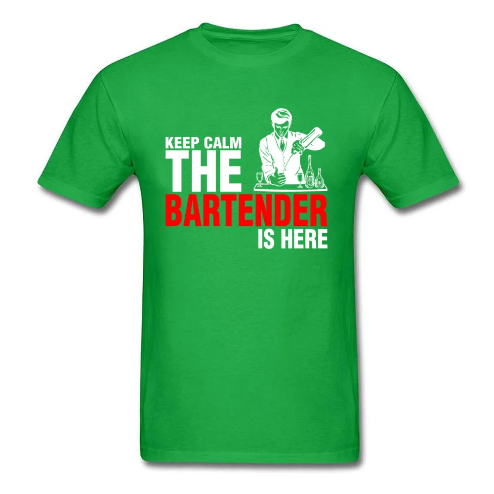 Keep Calm The Bartender Is Here_green