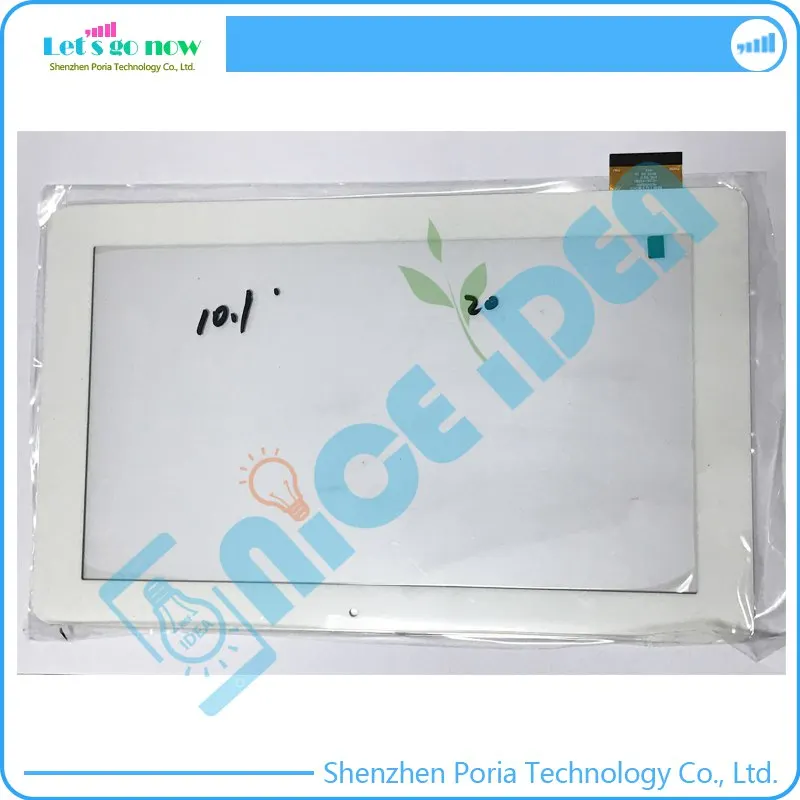 

New 10.1'' Inch Touch Screen Digitizer For MB1019S5 HOTATOUCH HC261159B1 FPC V2.0 PIN50 White Tablet Touch Panel Glass