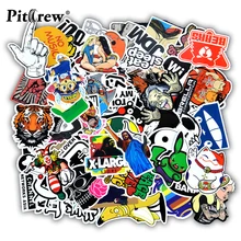 50 pcs Funny Car Stickers on Motorcycle Suitcase Home Decor Phone Laptop Covers DIY Vinyl Decal