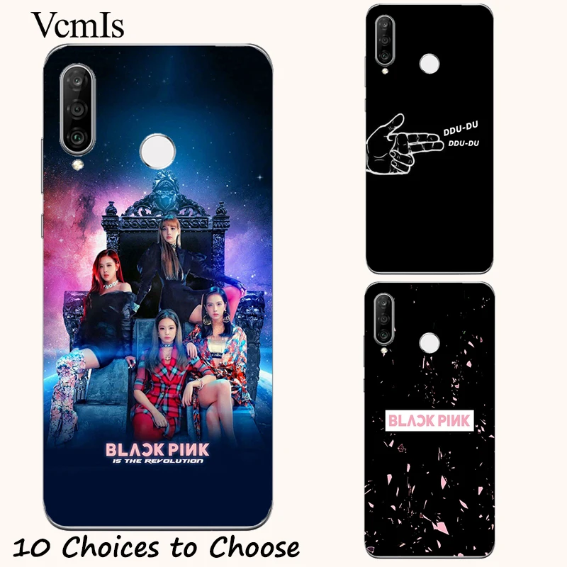

BLACKPINK k-pop collage soft silicone Painting Case For Huawei Honor 8A P30 Y6 Y7 Lite Prime Pro 2019 Phone Printed tpu Cover