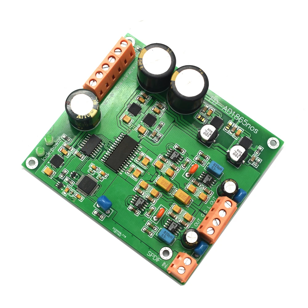 Lusya AD1865 dac R2R декодирование режима nos ak4118 поддержка 24 бит 192K F7 006|Усилители мощности|