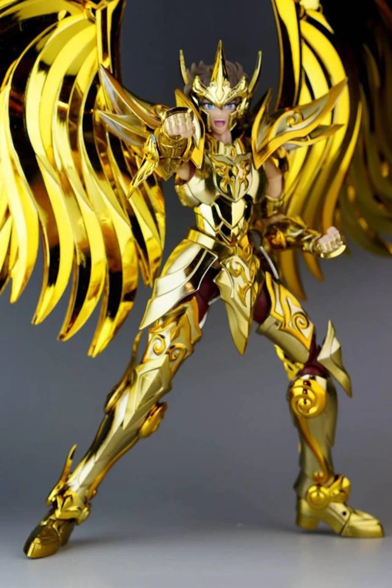 

Gold Myth Cloth Model GT Saint Seiya Ex Sagittarius Aiolos Soul of Gold SOG Metal Armor Toys Action Figure for Collections
