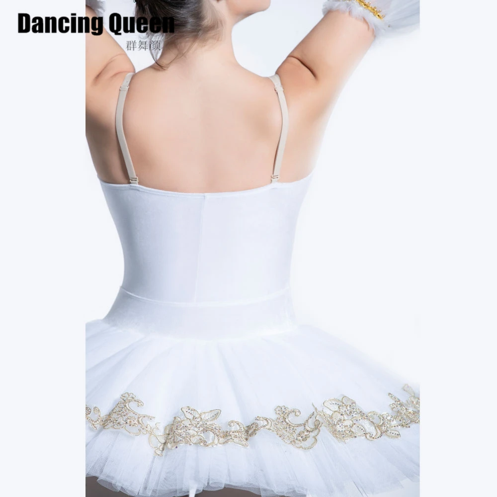 11 размеров! Белая балетная пачка для женщин обувь для девочек балетные костюмы балерины Блинные плоская пачка professional костюмы Bll0078
