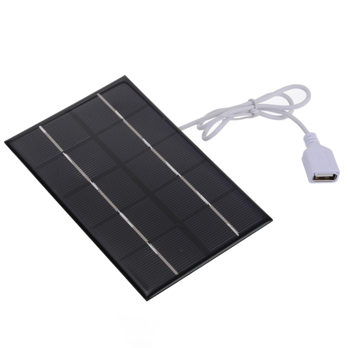Mayitr 5W 5V Portable USB Port Mobile Phone Solar Panel Solar Charger Pane Outdoor Travel Solar Power Panel