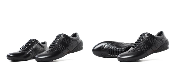 Vikeduo/ограниченная по времени серия 2019, мужская повседневная обувь ручной работы из крокодиловой кожи 100%, модная Роскошная обувь для отдыха