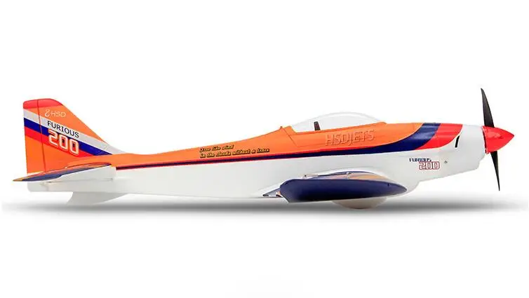HSD хобби дистанционное управление истребитель Furious 200 Furious200 гоночный Радиоуправляемый пропеллер модель самолета