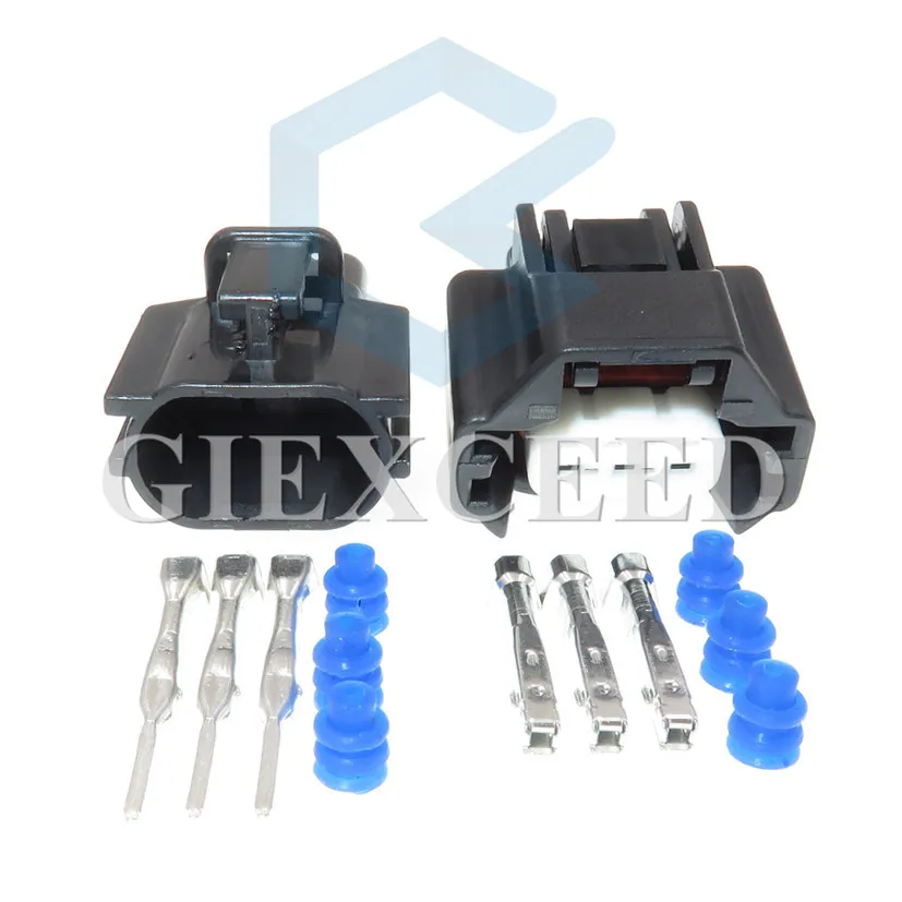 

3 Pin 7183-7874-30 7183-7874-30 Oxygen Sensor Plug Waterproof Female Male Electrical Cable Socket For A/C Compressor