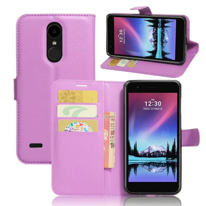 Кожаный чехол книжка с бумажником для LG K10 2017 X400 M250 M250N 5 3 дюйма телефона 2016 M2 K430 F670