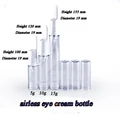 50pcs/lot capacity 5ml Transparent cream bottle, vacuum bottle cream, eye cream points bottling sample bottles