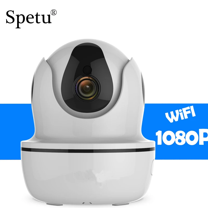 

Spetu C26S Wifi IP Camera 1080P HD CCTV Wireless camera Home Security Camera Night Vision Remote Control Two-way Audio P2P