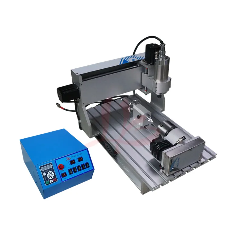 

Mini CNC Engraving machine 800W 3040V 4 axis CNC Router with water cooling spindle