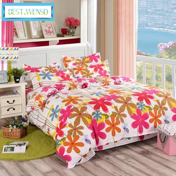 

Superfine fiber bedclothes 4PC' Fashion Quality Bedding Set full Queen king Size4PC Jacquard Duvet Cover +Bedsheet +Pillowcases